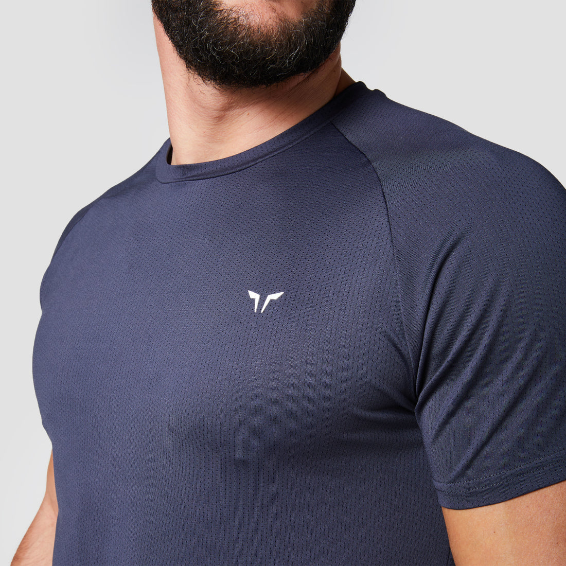 CORE MESH TEE - CHARCOAL